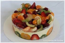 Le Printemps Est La Le Soleil Fait Son Apparition C Est Le Temps Ideal Pour Preparer Un Tutti Frutti Recette Gateau Fruit Patissiere Gateau Aux Fruits Frais