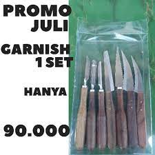 Check spelling or type a new query. Garnish Pisau Garnish Pisau Ukir Buah 1 Set Dapat 7 Jenis Shopee Indonesia