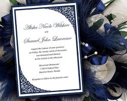 Pin By Christine Smith On Wedding Wedding Invitations Printable Templates Navy Wedding Invitations Wedding Invitations Diy
