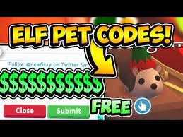 How to get *free* pets in adopt me! All New Free Elf Adopt Me Pet Codes 2019 Elf Pets Adopt Me Roblox R6nationals