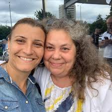 Even blind and deaf, he uses her main sense, the sense of smell to know  that his dad is home. Dog's are incredible. ♥