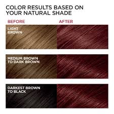 When i want a dark brown with a reddish hint, i usually mix two shades together (dark brown and dark garnet, or dark brown and dark mahogany). L Oreal Paris Excellence Creme Permanent Hair Color 4m Dark Mahogany Red Pack Of 3 Buy Online In French Guiana At Frenchguiana Desertcart Com Productid 45413326