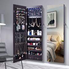 You can choose any full mirror jewelry armoire from the great variety provided in the market, being sure that a new stylish furniture the mirror included makes it very comfortable to choose the jewelry and try it on just in front of your marvelous full length mirror armoire, while the doors of it are ideal to. 16 Of The Best Mirrors You Can Get On Amazon Mirror Jewellery Cabinet Mirror Jewelry Storage Jewelry Mirror