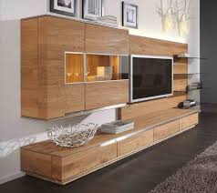 Diese wohnwand besteht aus 4 elementen: Wohnwand Wohnzimmerwand Wohnzimmer Asteiche Eiche Massiv Geolt Lanatura