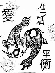 Check spelling or type a new query. Ying Yang Koi Hr Original Art Drawings Illustration Animals Birds Fish Aquatic Life Fish Freshwater Fish Artpal