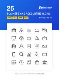Download Business And Accounting Icon Pack Available In Svg Png Icon Fonts Icon Pack Icon Png Icons