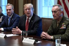 Military is closely watching the movements of two iranian warships sent out to the atlantic ocean for the first time on a mission to safeguard the interests of the islamic republic on the. Us Military Presenting Range Of Options To Trump On Iran The Times Of Israel