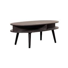 Select product details for shipping & pickup availability. Porter Designs Skagen Mid Century Modern Oval Coffee Table Gray Overstock 33965248