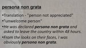 We did not find results for: What Is Persona Non Grata Mean