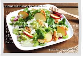 Salat Mit Blauschimmelkase Rezept Rezept Salat Salat Mit Rezepte