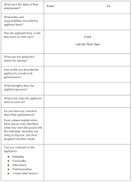 A Manager S Guide To Using A Reference Check Template Sling