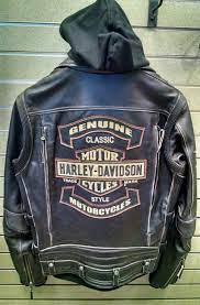 Harley Davidson Men S Rocker 3 In 1 B S Black Leather Jacket 97181 14vm 2xl Harley Davidson Men Black Leather Jacket Leather Jacket