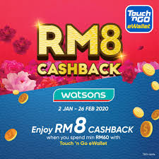 Yes , a touch and go card do expires. Touch N Go Ewallet Watson Rm8 Cashback Mypromo My