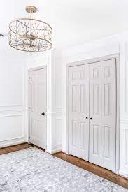 If you have broad entrances, choose delicate glass entrance doors with glass panels and golden framing. How To Paint Interior Doors Bless Er House