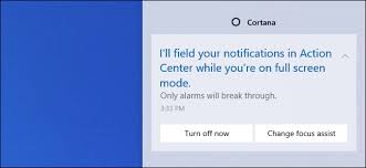 How To Disable Windows 10 S Annoying Focus Assist Notifications Windows 10 Annoyed New Tricks