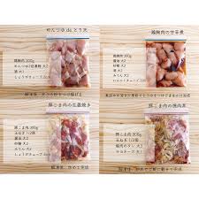 鶏肉 下味 冷凍