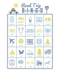 List 1 (for big kids) / list 2 (with pictures for little kids) 10 Family Road Trip Games