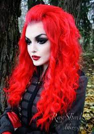 17 Cool Halloween Hairstyles Tutorials And Iconic Hairstyle Wigs Halloween Hair Gothic Hairstyles Gothic Makeup