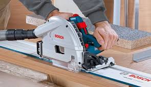 Bosch Plunge Saw Is Optimized For Use With Guide Rails Bosch Tools Bosch Carpentry And Joinery