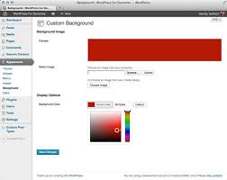 I can push on it from any page and it will bring to desired sectiond place on homepage. How To Customize Your Wordpress Blog S Background Color Dummies