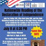 Declaration of Independence Reading