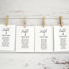 011 Seating Chart Wedding Template Ideas Printable Rustic