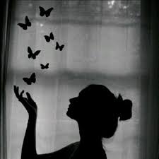 نتيجة بحث الصور عن ظل وجه بنت Shadow Pictures Butterflies Flying Art