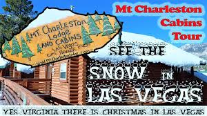 Search here to compare prices for all accommodation types in las vegas. Mt Charleston Cabins 18 Tour Yes It Snows In Las Vegas Youtube