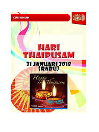 Buletin tv3 2 years ago. Cuti Thaipusam