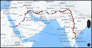 This map shows all the major tourist destinations in tamilnadu. What Is The Distance From Chennai India To Makkah Saudi Arabia Google Maps Mileage Driving Directions Flying Distance Fuel Cost Route And Journey Times Mi Km