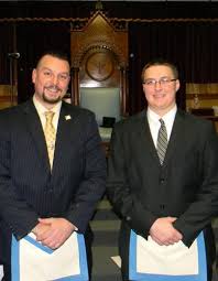 Columbia men raised to degree of Master Mason