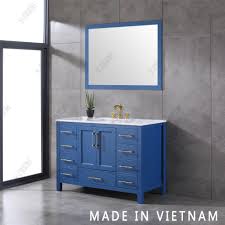 Atc furniture provides complete outdoor and indoor solutions with high quality products and international designs. China Luxury Solid Wood Freestanding Bathroom Furniture Vanity Made In Vietnam China Bathroom Cabinet Floor Mounted Vanity Combo