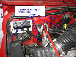 Omc outboard wiring harness diagram. Tj Heater Core Replacement 2