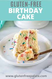 Cake flour is a finely ground flour used in many (but not all) cake recipes. Gluten Free Birthday Cake Easy Gluten Free Funfetti Cake