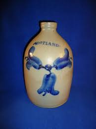 John Meaders, Cleveland, Georgia Stoneware Vase with Grapes #10844