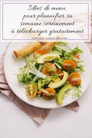 Mon Carnet Deco Repas Sans Cuisson Idees De Repas Idee Menu