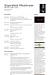 Resume Template For Videographer