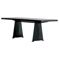 Vitra Trapeze Table In Black By Jean Prouve In 2020 Vintage Dining Room Table Vintage Dining Room Dining Table