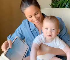 But in 1917, king george v (queen elizabeth ii's grandfather) adopted windsor as the official last name for all descendants of queen. Dlisted Master Archie Goes Through A Roller Coaster Of Baby Motions While Meghan Markle Reads A Book To Him For His Birthday