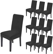 Stretch dining room chair covers slipcovers removable banquet protective cover. 10pack Spandex Chair Covers For Dining Room Washable Universal Dining Chair Slipcovers Stretch Slipcover Chair Seat Protection Covers For Kitchen Hotel Party Decor Chair Furniture Slipcover Set Buy Online In India