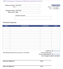 We'll explain which expenses we'll reimburse and how. Useful Ms Excel And Word Templates For Business Owners