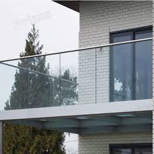 (photosinhouse16@gmail.com) new home designs latest.: China Modern Style Glass Balcony Railing Grill Design With Aluminum U Channel China Railing Glass Railing Base Shoe