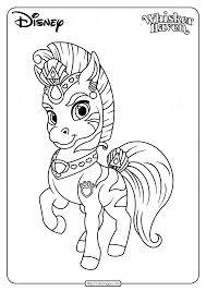 Jasmine is the most beautiful oriental princess. Printable Palace Pets Stripes Pdf Coloring Page Coloring Pages Zebra Coloring Pages Palace Pets