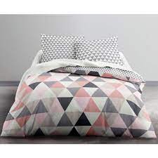 100% coton nos draps housse sont très douces en contact avec la peau pour offrir une qualité de sommeil. Parure Housse De Couette Coton 51 Fils Inga Pas Cher A Prix Auchan
