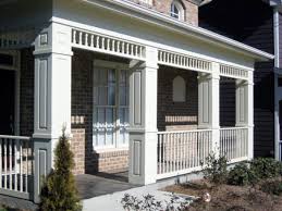 Non Tapered Pvc Porch Columns Curb Appeal Products