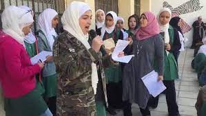 مشاركة الطالبة مدرسة جمانة بنت أبي طالب الأساسية للبنات