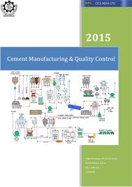 Cement Production Flow Chart Diagram Manufacturing Process