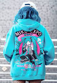 Miku Expo U S A Tour Hoodie Clothing Ref Hoodies Hatsune Miku