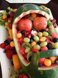 With these cheap baby shower ideas you can host an amazing baby shower on a budget. Pin By Macy Truett On Projects Completed Baby Shower Fruit Baby Shower Fruit Tray Twins Baby Shower
