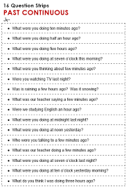 Maybe you would like to learn more about one of these? Past Continuous All Things Grammar